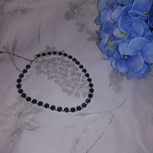 touchstone by Swarovski Accessories - Montana Blue Glitz necklace touchstone by Swarovski Accessories - Montana Blue Glitz necklace
